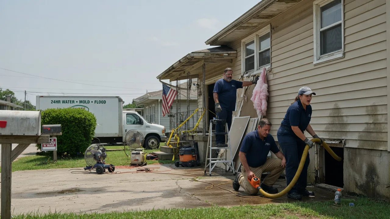 Water Damage Repair in Crouse, NC near me